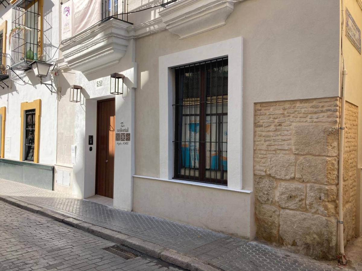 Casa Senorial Del Siglo XVIII Aparthotel เซบีญา ภายนอก รูปภาพ